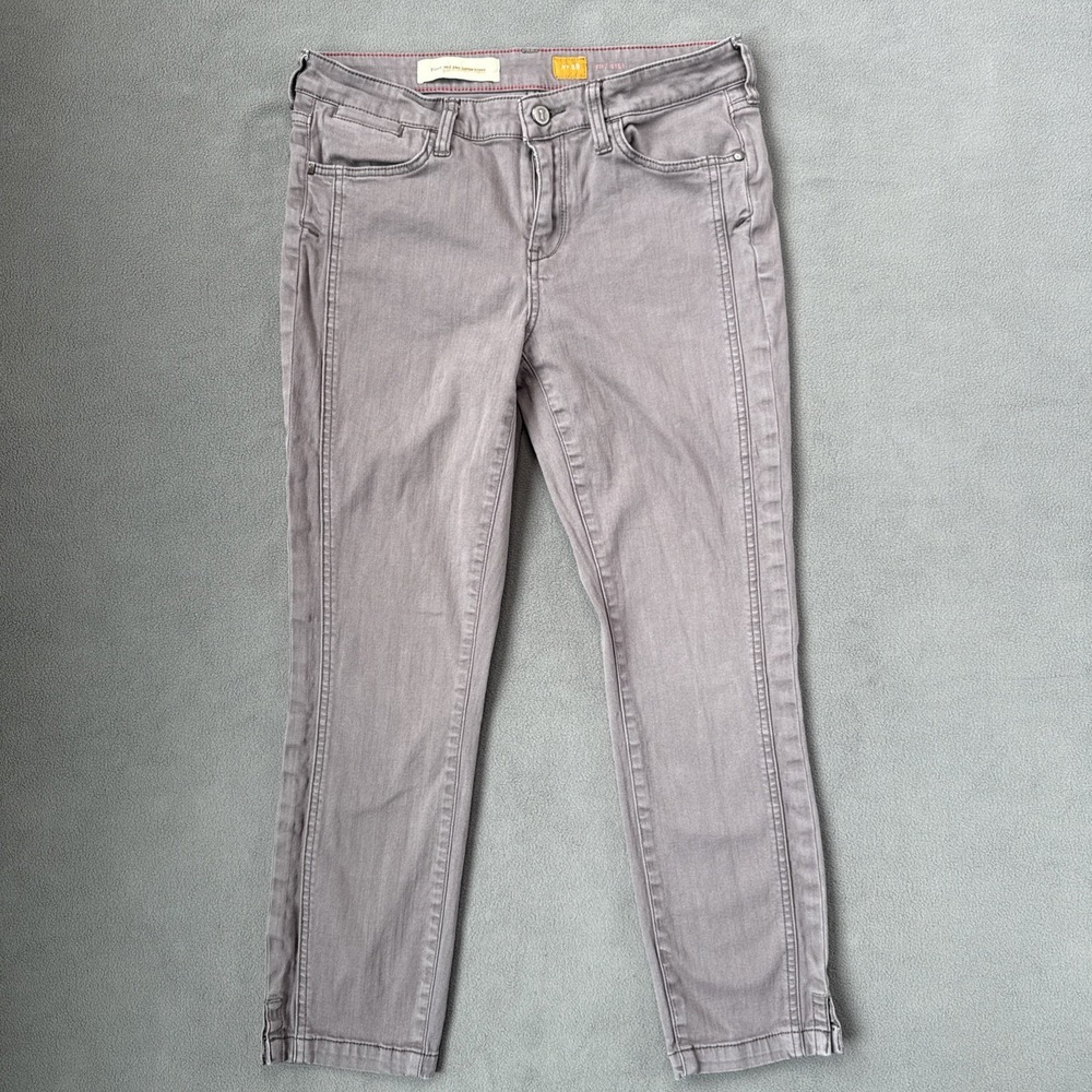 Pilcro Letterpress Stet Skinny Jeans‎ Womens 28 Mid Rise Ankle Anthropologie